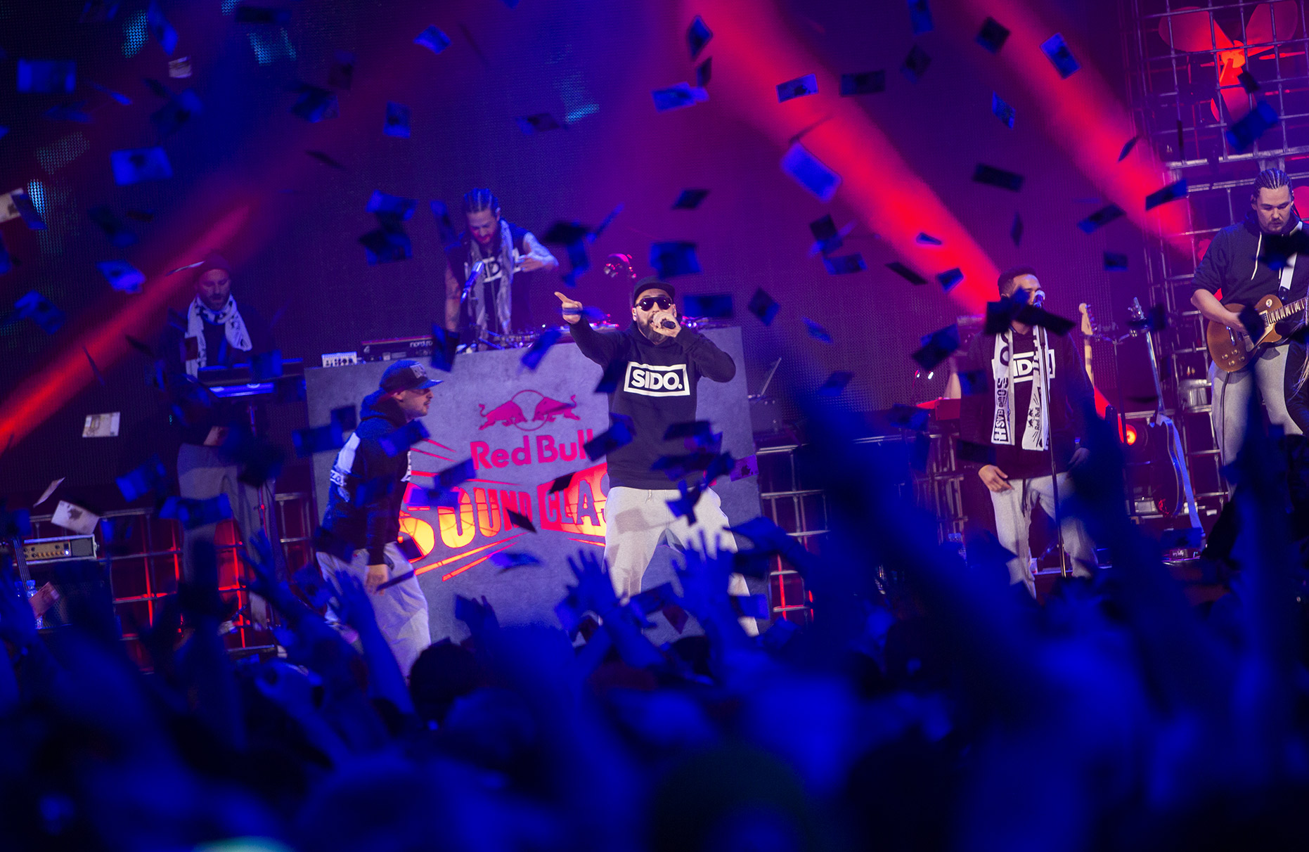 © Dirk Mathesius, SIDO is performing at Red Bull Sound Clash Stage, Essen, germany, Client Red Bull